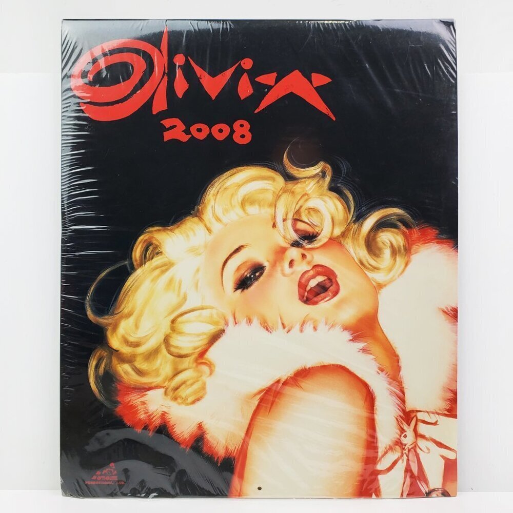 Olivia De Berardinis Calendar 2008 Pinup Art Light Shelf Age Sealed